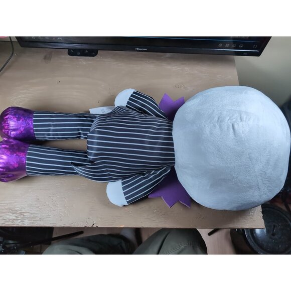 RARE! DISNEY Nightmare Before Christmas Jumbo Jack, Sally 30" Plush Set of 2 NWT - Picture 4 of 16